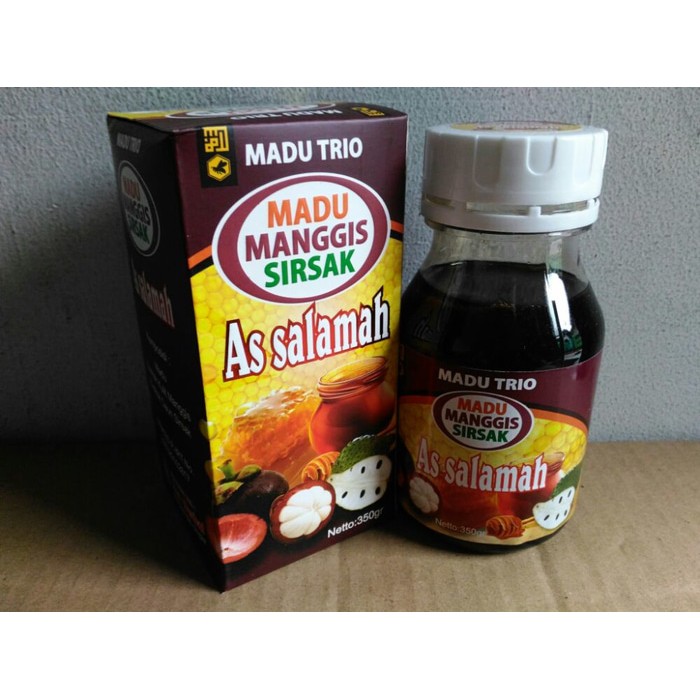 

Madu TRIO As Salamah Madu Kulit Manggis Daun Sirsak