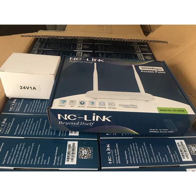 NC-LINK NC-WR26 300Mbps Wireless PoE Router With PoE 24v Adapter