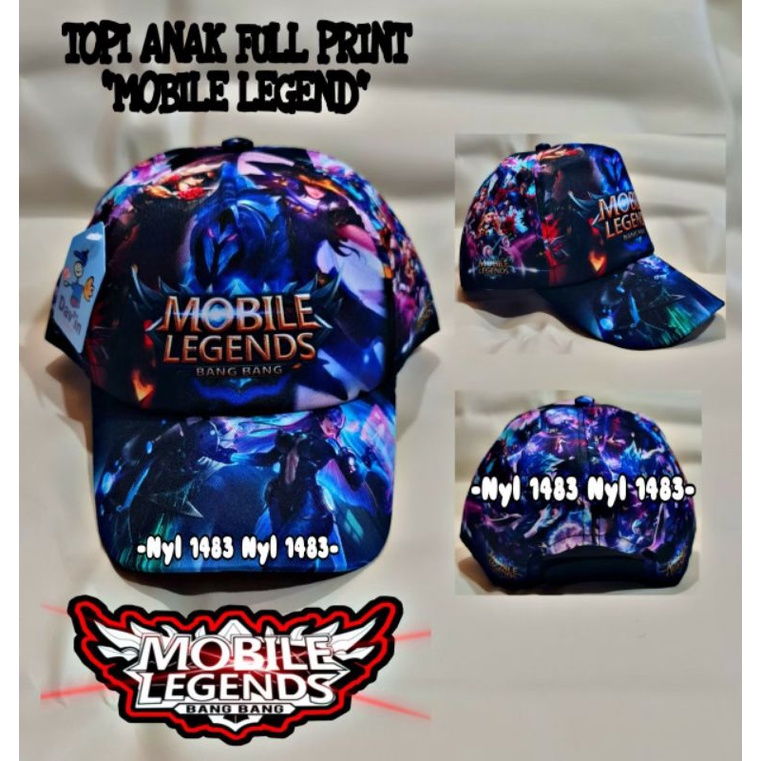 [REALPICT] TOPI ANAK PRINTING SUPERMAN TOPI BASEBALL