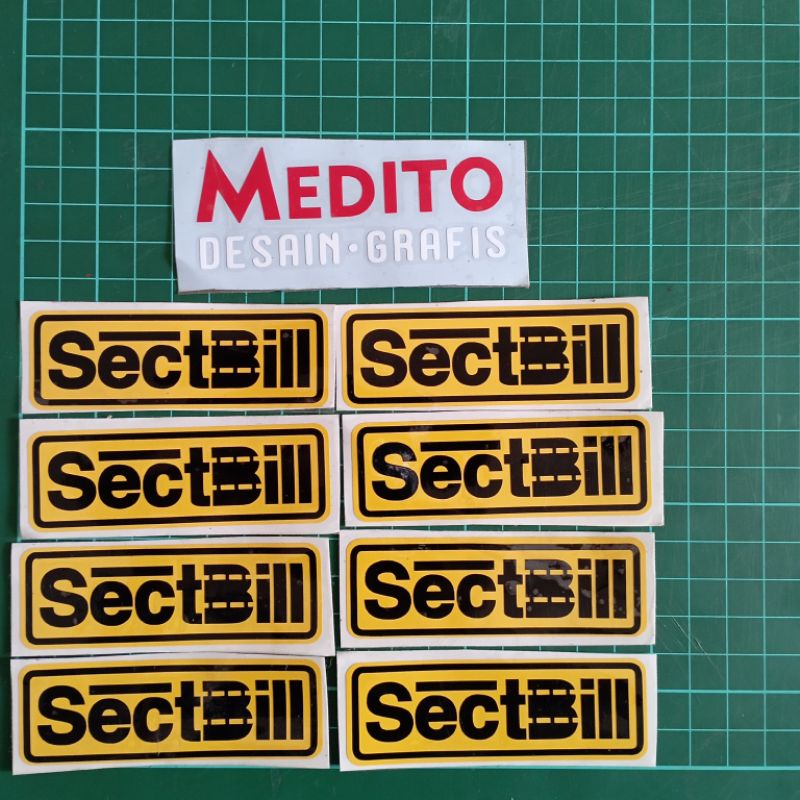Sticker Cutting SectBill