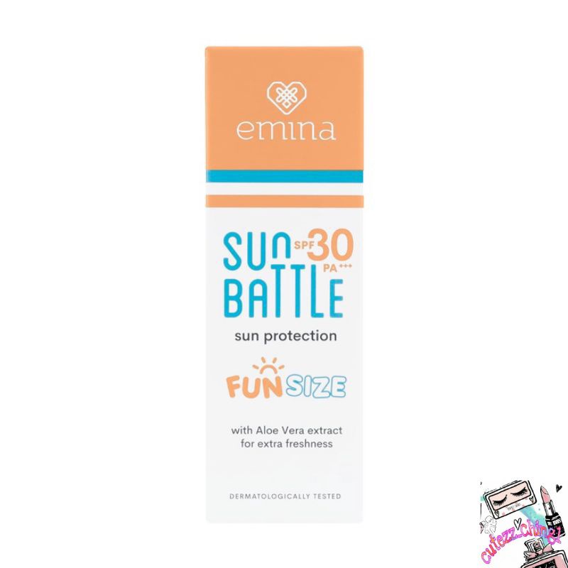 ☃Cutezz_Ching1☃Emina Sun Battle Spf 30 PA+++ -FUN SIZE 23ML