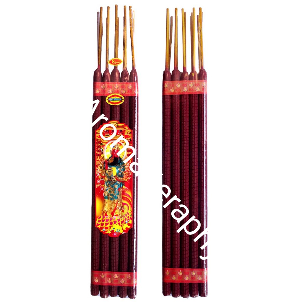 Hio Dupa Merah Wangi Cendana 8 Jam Ulir Kualitas Bagus Super 15 Batang