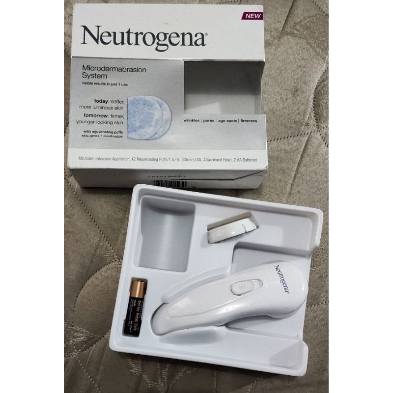 Neutrogena microdermabrasion system