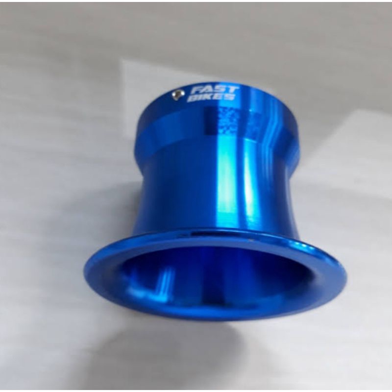 CORONG KARBU PE 28 PWK 28 PWL 28 CNC PLUS TUTUP DAN STELAN FULL CNC CORONG KARBU KARBULATOR PE28 CNC-Biru