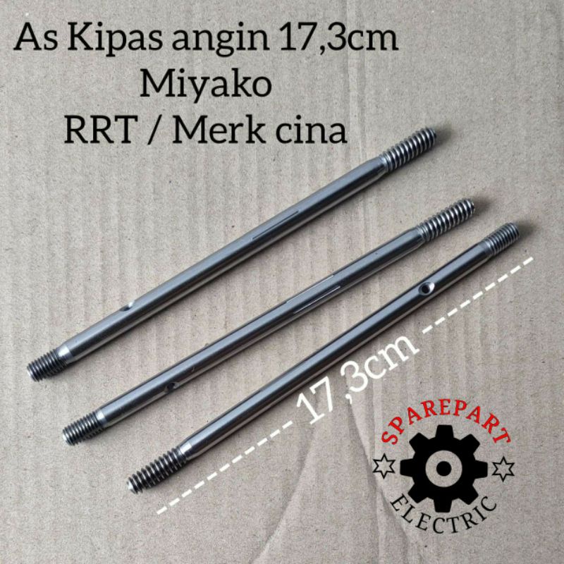 AS KIPAS ANGIN MIYAKO 17,3CM DIAMETER 8MM UNTUK MIYAKO RRT UNIVERSAL