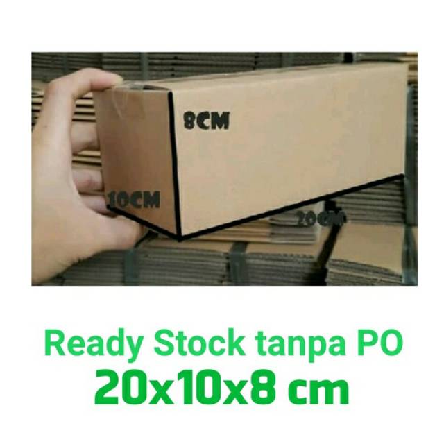 

KARDUS/KARDUS/KARTON POLOS MURAH UK 20 x 10 x 8 cm Ready Stock Packing Hp