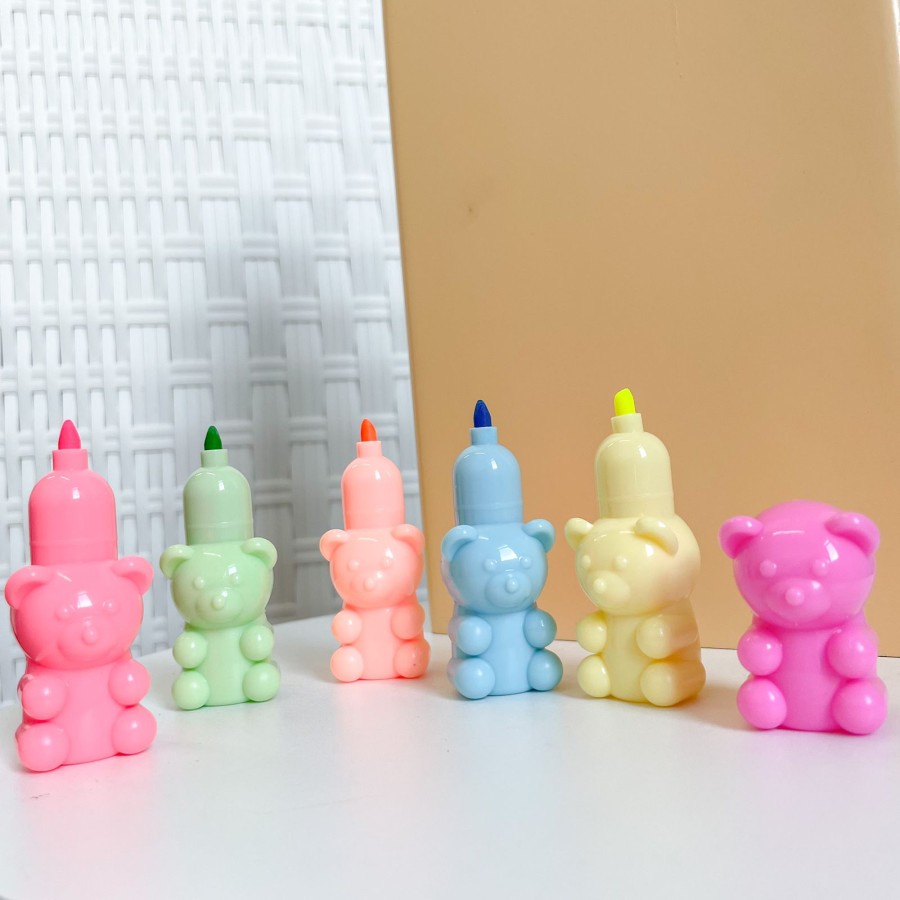 

STABILO BENTUK GUMMY BEAR 1 SET TERBARU WARNA WARNI ISI 5 HARGA TERMURAH
