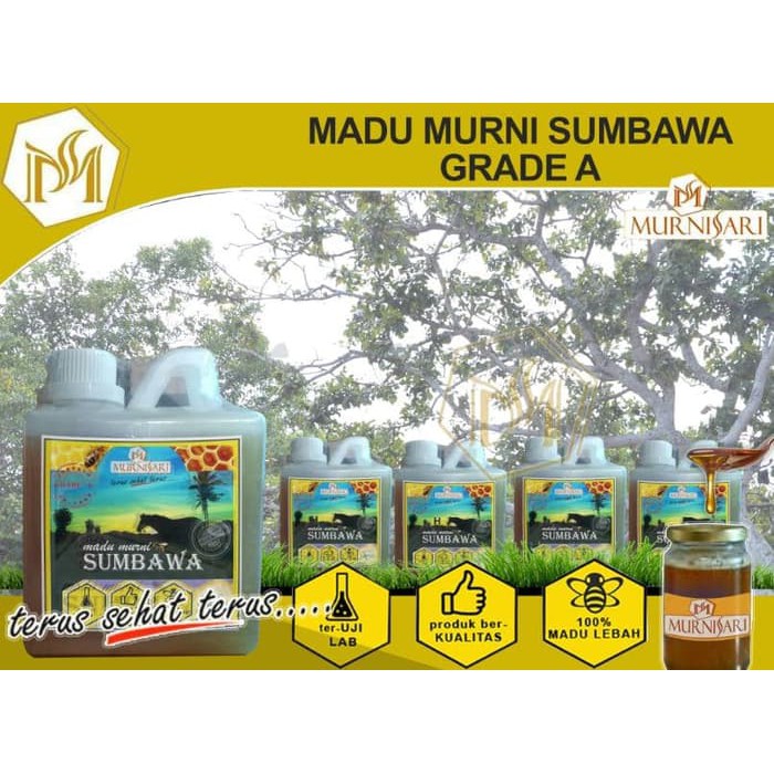 

Madu Murni Sumbawa Jerigen 600 g MURNISARI - MMD2089