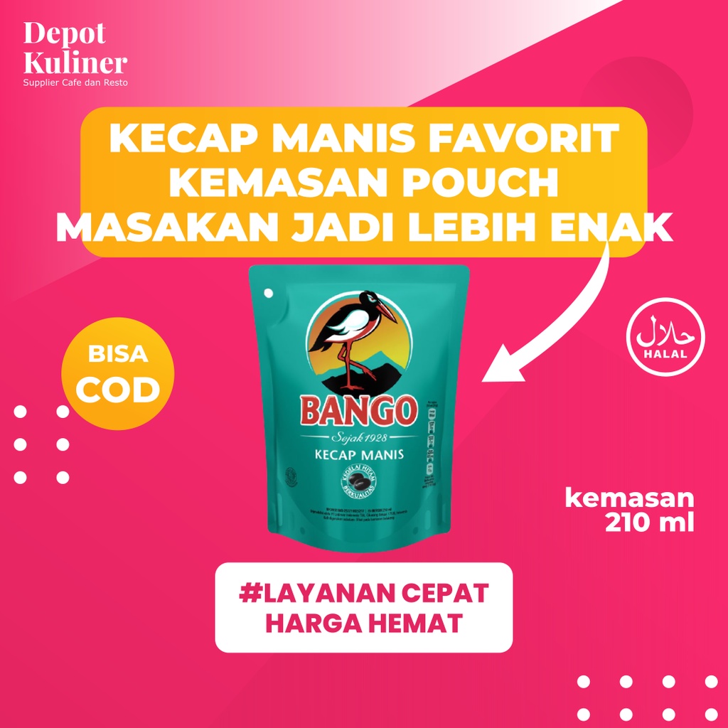 Kecap Bango Manis 210 ML Kedelai kecap