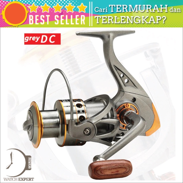 BISA COD Reel Pancing Gulungan Pancing 13 Ball Bearing 5.2:1 - DiaoDeLai DC1000 : 2000 : 3000 : 5000