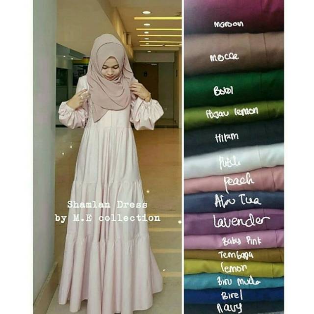 Gamis katun ima toyobo