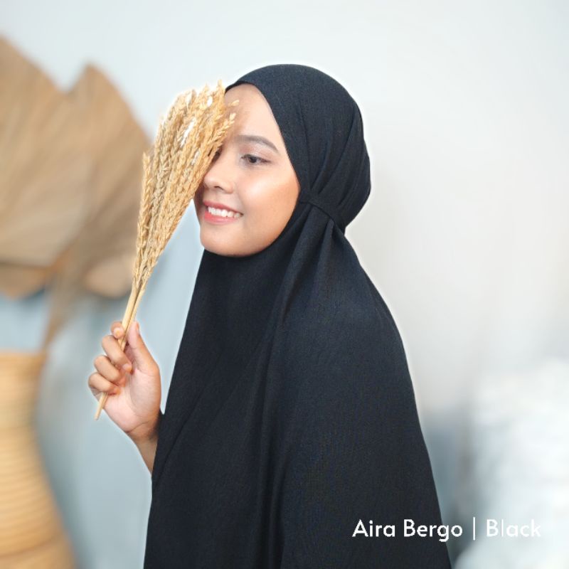 AIRA BERGO / BERGO CRINKLE AIRFLOW/ BERGO INSTANT /DAILY BERGO / KHIMAR BERGO / BERGO PREMIUM MURAH
