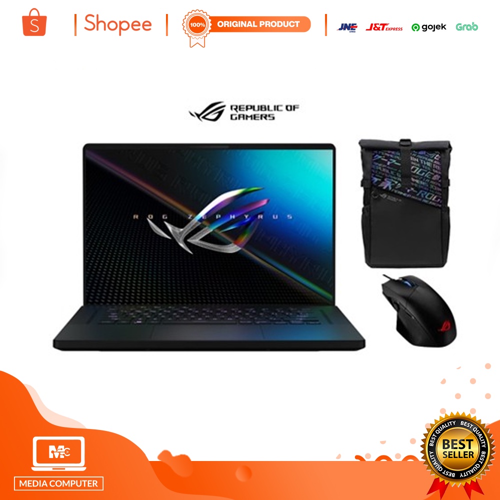 ASUS ROG ZEPHYRUS M16 GU603ZM I936G6T-O i9 12900H 16GB 1TB RTX3060 W11