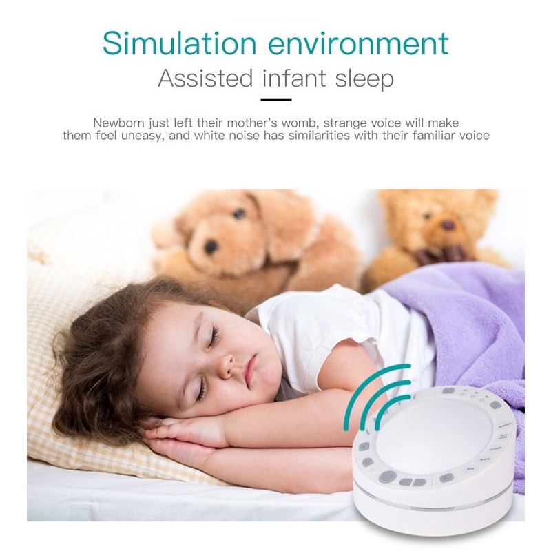 White Noise 10 Sound device Dewasa Baby shusher tidur Insomnia