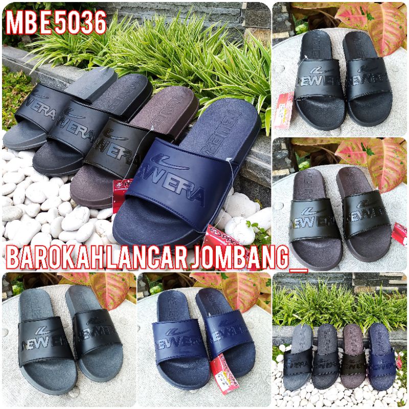 SANDAL SLOP KARET PRIA NEW ERA MB E 5036 100% ORIGINAL BY NEW ERA