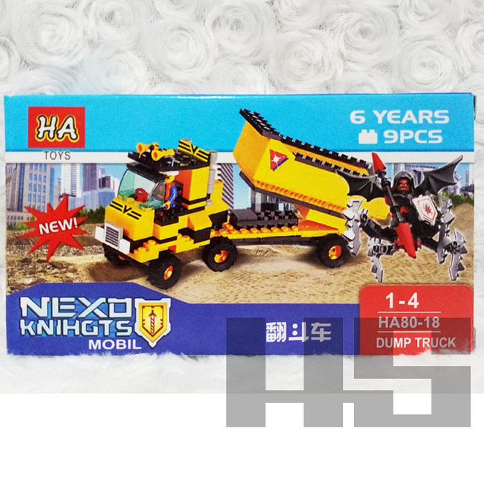 HA80-18 DUMP TRUCK Nexo Knights HA Toys Lego Brick Figure