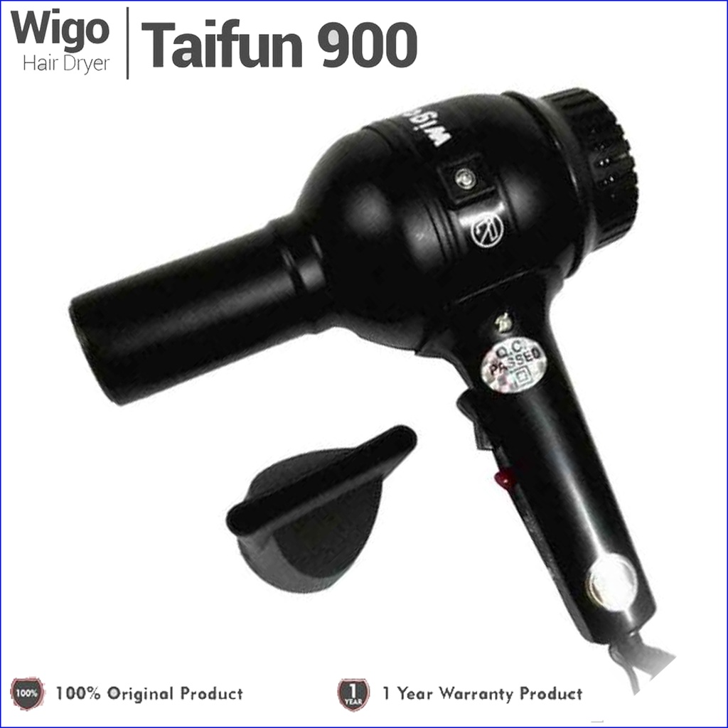 Wigo Hairdryer Taifun 900 Hair Dryer Pengering Rambut Original