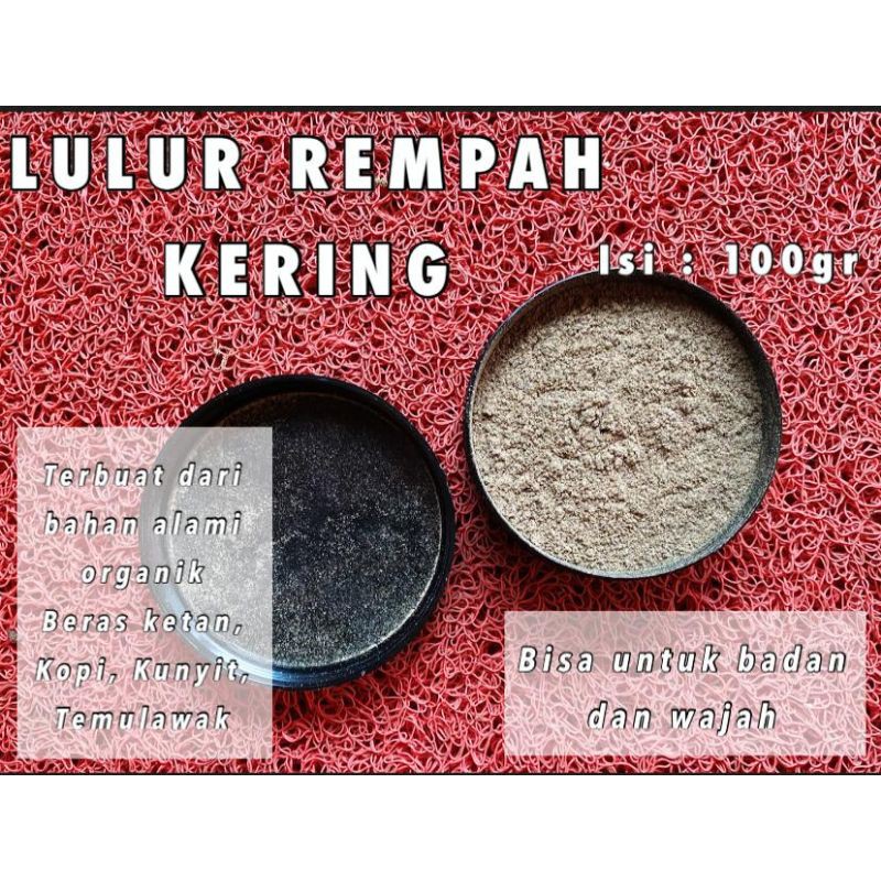 LULUR REMPAH KERING