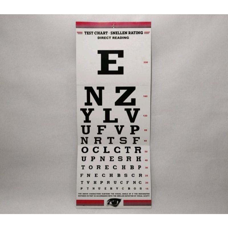 Snellen Chart / Tes Mata