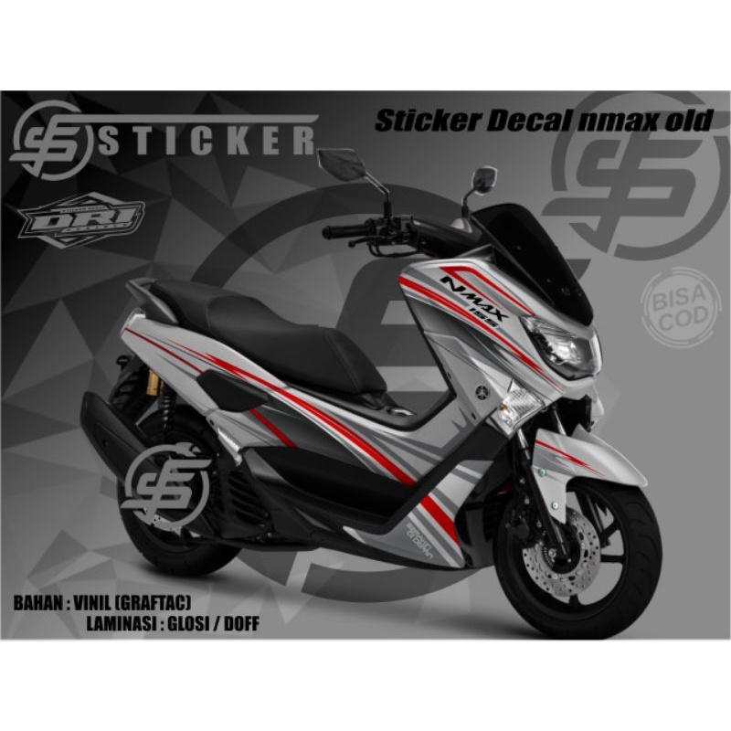 Sticker decal vareasi motor yamaha nmax lama tahun 2018 full body
