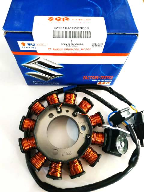 Spull Stator Assy Suzuki Skydrive 125 32101-41H10-000 Original SGP