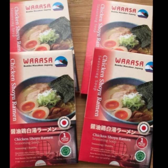 

Warasa chicken soyu ramen Halal / Bumbu ramen jepang halal / Bumbu ramen / Ramen stock / Shoyu ramen