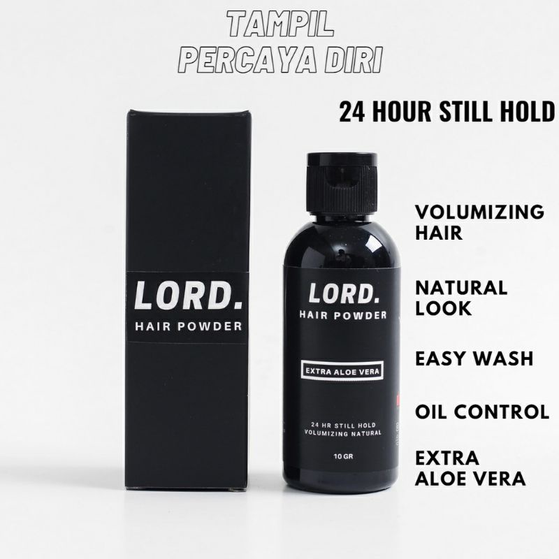 *BEST*Hair Powder Pomade LORD HAIRSTYLING POMADE POWDER HAIRNERDS no bad hair