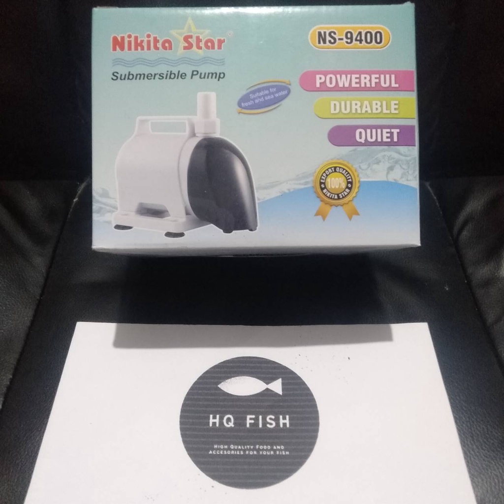 NS 9400 NIKITA STAR SUBMERSIBLE PUMP POMPA AIR AQUARIUM