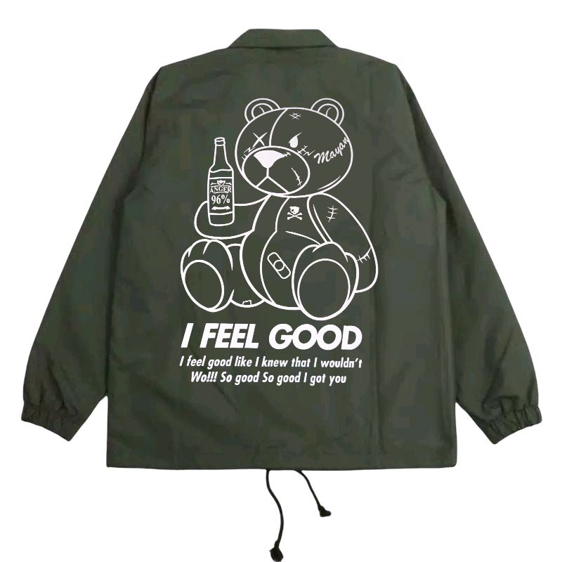 JAKET COACH TERBARU JAKET COACH KEREN I FEEL GOOD 4 VARIAN WARNA