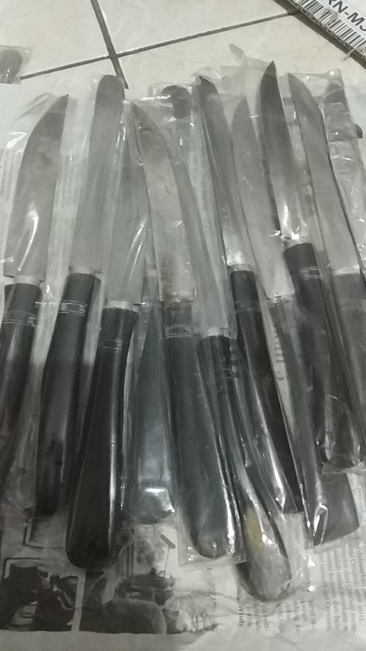 Pisau Tanduk Bahan Baja Khas Tasikmalaya