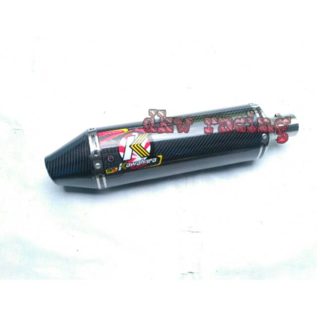 Knalpot racing custom Kawahara carbon slincere only for klx,crf,viar crooss
