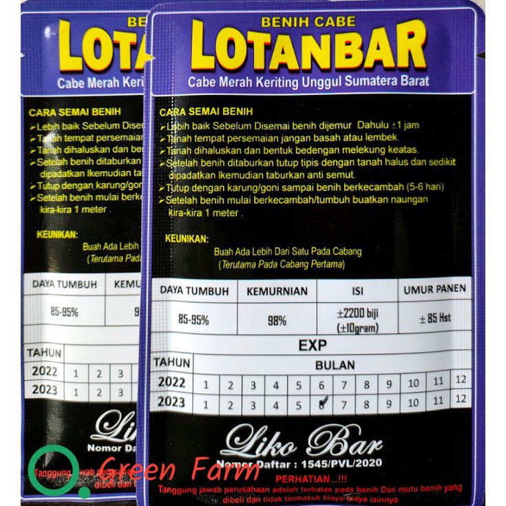 Cabe Kriting Lotanbar 10gr Cabe Unik Lokal Sumatra Tahan Virus Buah Berdompol Cmk Unik