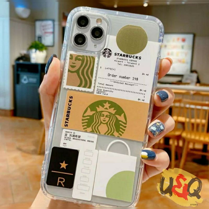 STARBUCKS CASE VIVO Y20 Y20S Y12 Y15 Y17 Y12S Y91 Y93 Y95 Y30 Y50 REDMI NOTE 10 8 9 9A PRO 5G