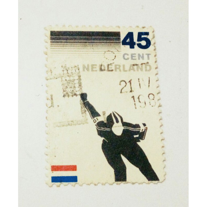 

Perangko Belanda 1982 Peringatan ke 100 tahun Persatuan Skating