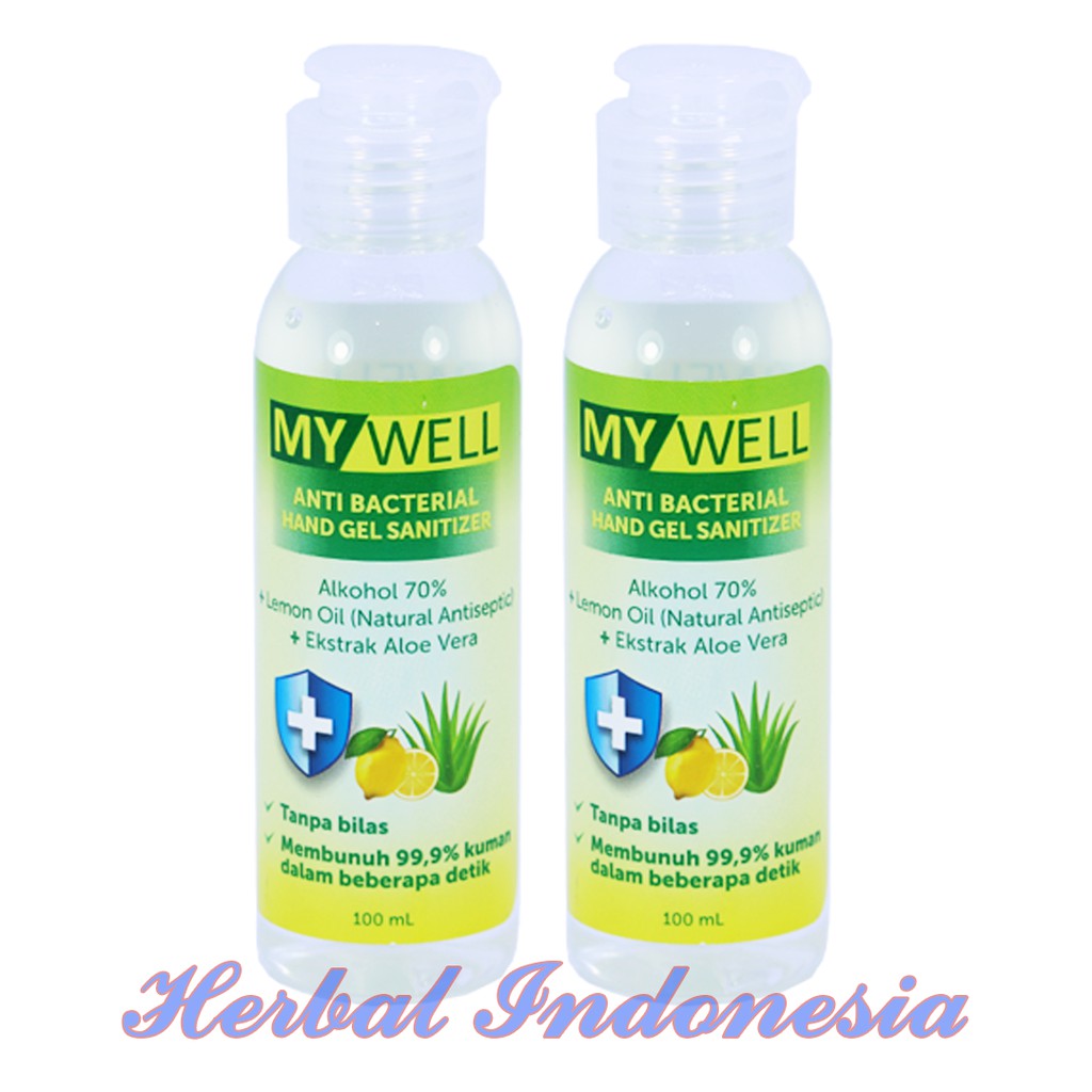 MY WELL Hand Gel Sanitizer 100 ml | Hand Sanitizer Anti Bacterial