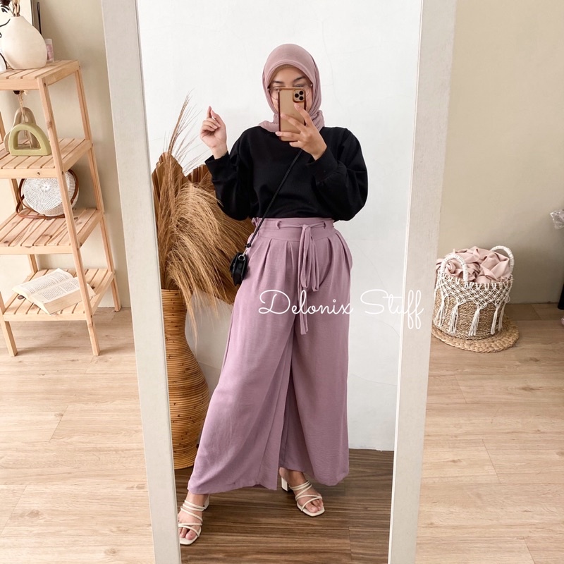 DELONIX | Vinsca highwaist crinkle kulot