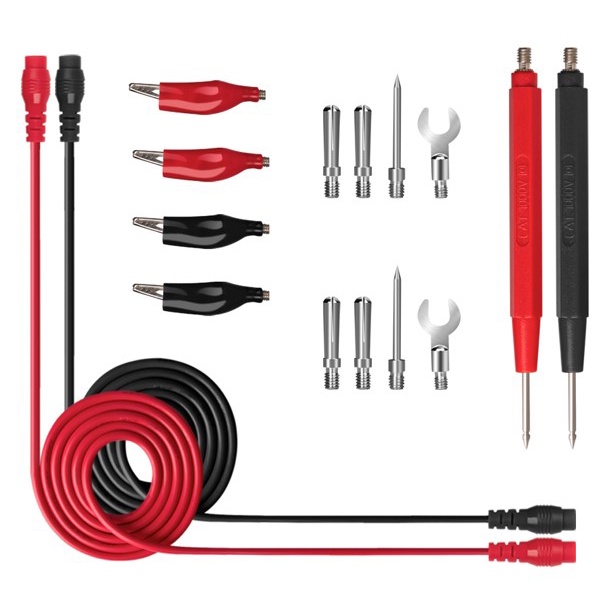 Kabel Digital Multimeter Silicon Rubber Wire Retardant 1000V - PT3003 - Black/Red