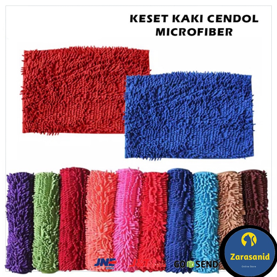 Keset Kaki Cendol Doff  Keset Microfiber 40X60CM PREMIUM QUALITY