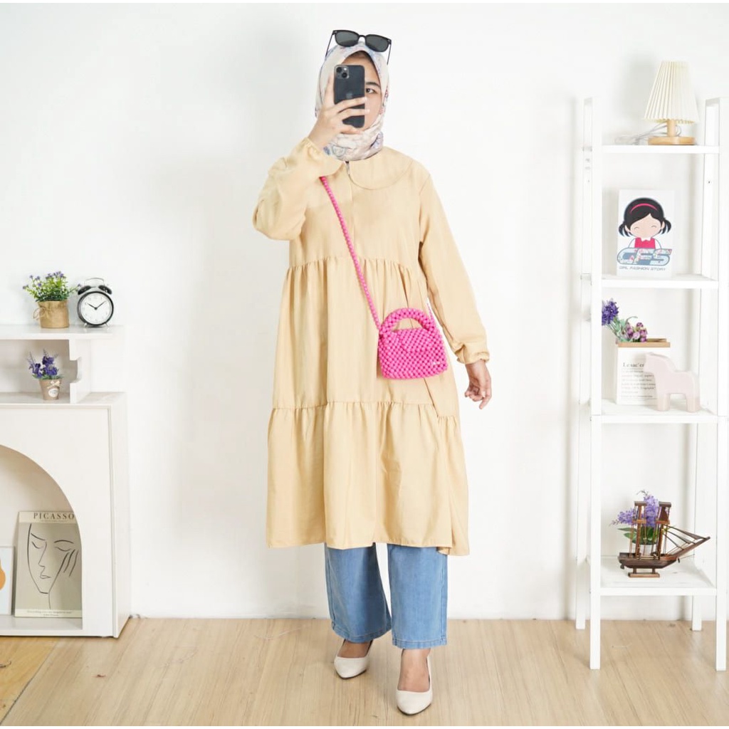 GFS SERINA TUNIK MIDI DRESS