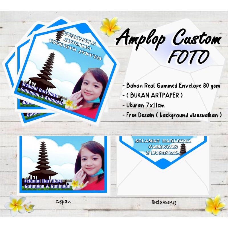 

Amplop Custom Foto Galungan