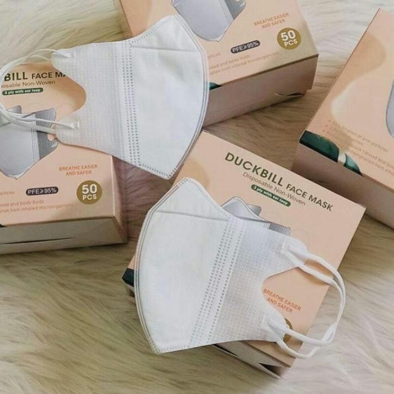 MASKER DUCKBILL Y&B CARE 1 BOX ISI 50 PCS YNB CARE