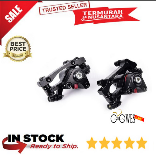KALIPER REM CAKRAM MEKANIK SEPEDA - F180-R160
