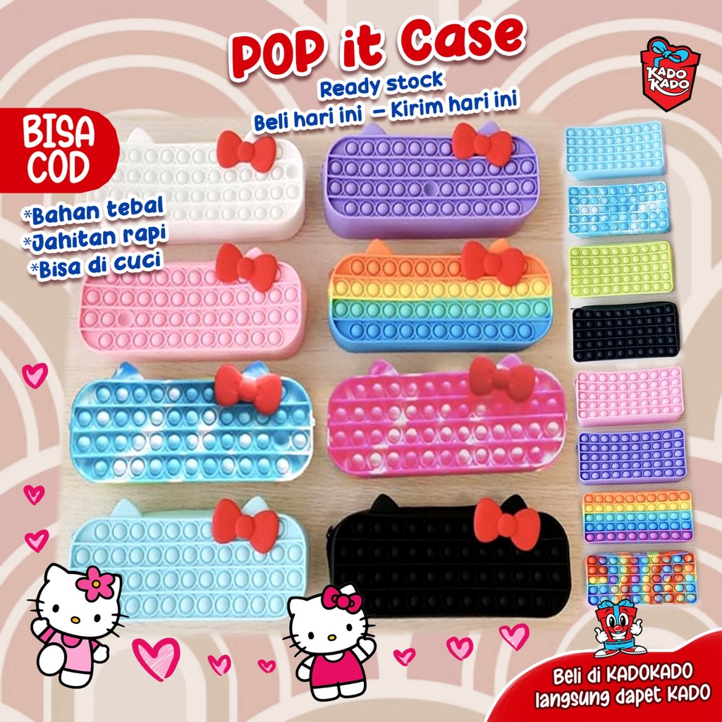 

[Ready stock] pop it CASE bahan premium by kadokado