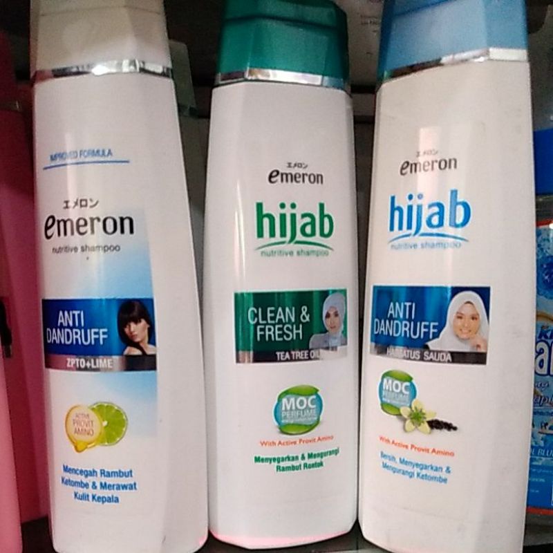 Pilih Varian EMERON shampoo botol 170ml