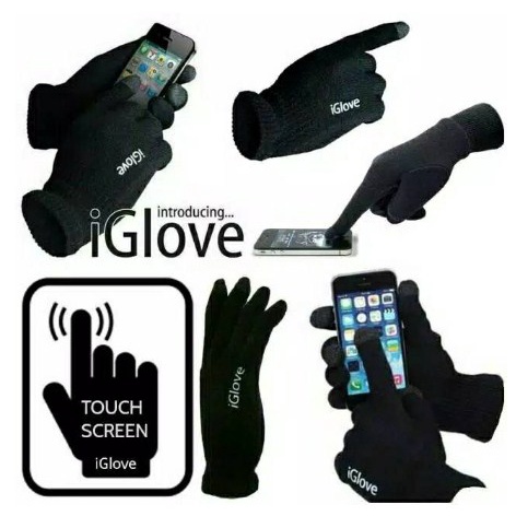 iGlove Sarung Tangan Layar Sentuh Touch Screen Smarphone Tablet HP i-Glove Motor Moto Gloves