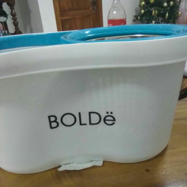 Alat Pel Supermop Bolde 169x+ Stainless - Tmpt Sabun & Lubang Drainase