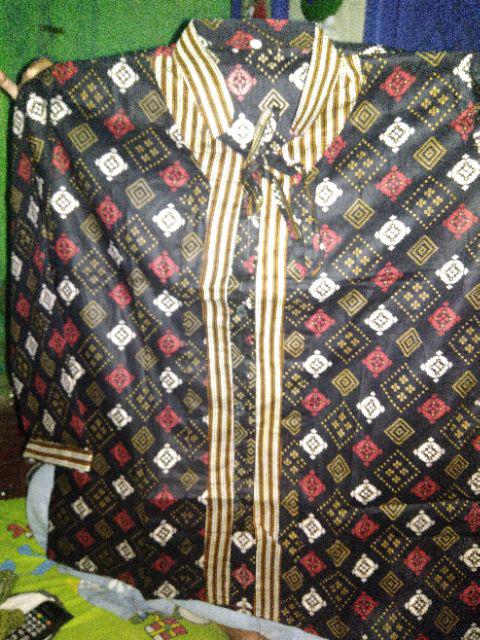 Wou Batik Couple Shofia Estetika Brokat - Couple Modern Batik Couple Sarimbit Brokat Kebaya