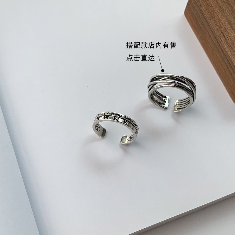 Digital Ring Accessories  Light Luxury  Exquisite Personality Simple Trendy