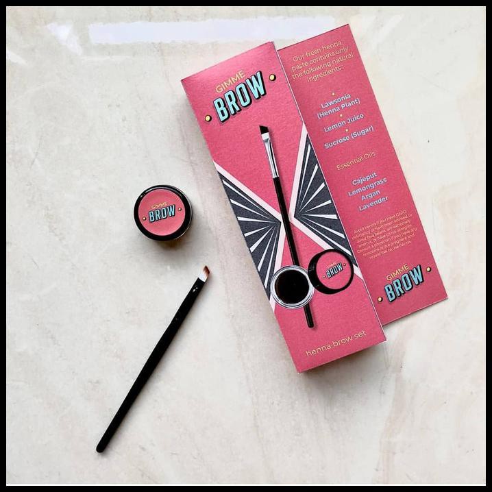 (Turun Harga) Gimme Brow Henna Alis Tatto Alis Halal Henna Arab Ori