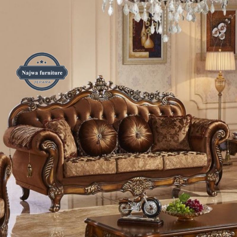 SOFA TAMU SOFA MEWAH SOFA CLASIC MODERN SOFA UKIR JEPARA